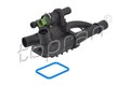 Topran Thermostatgehäuse 723 158 für CITROËN FIAT FORD MAZDA MINI PEUGEOT