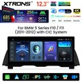 Android 14 Autoradio 12,3" Qualcomm 685 8Core 8G+256GB  für BMW 5er F10 F11 CIC+