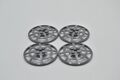 LEGO 4 x Radar neues dunkelgrau Dark Bluish Gray Dish 6x6 Inverted 4285b