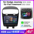 Für 2012-2020 Dodge Journey Fiat Freemont Android13 Autoradio 4+64G GPS Navi SWC