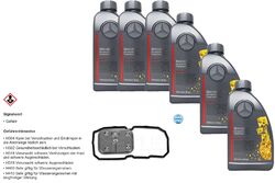 6 L MB ATF Getriebeöl 236.15 MEYLE Getriebeölfilter für Mercedes-Benz A-Klasse
