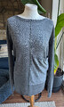 Diesel Damen Feinstrick Langarm Pullover Rundhals mit Tasche Größe M