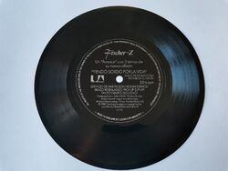 Fischer-Z – Yendo Sordo Por La Vida Flexi-disc, 7", Single Sided 1980 PROMO