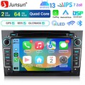 Android 14 Für Opel Astra H Corsa C/D Vectra C Zafira Autoradio GPS NAVI 2+64GB