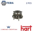904 448 RADLAGERSATZ RADLAGER SATZ HINTEN HART 2PCS FÜR PEUGEOT 4007