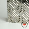Aluminium Riffelblech Warzenblech 5,0/6,5 Quintett - Alu Tränenblech 2500mm Lang