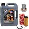 Motoröl Set 0W-30 5 Liter + Ölfilter + Schraube für BMW 1er 3er 5er X5 6er Mini