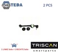 8500 16013 LINKS RECHTS QUERLENKER SATZ VORNE OUTER NIEDRIGER TRISCAN 2PCS NEU