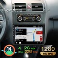 2+32G Android 14 Autoradio Carplay BT GPS Navi RDS WIFI für VW Touran 2011-2014