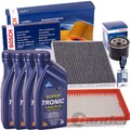 BOSCH FILTERSET+ARAL 5W30 ÖL passend für SMART 451+BRABUS CABRIO COUPE 61-102 PS