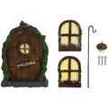 Fenster Und Tür Ornamente Fee Gnome Hause Micro Landschaft Dekoration
