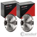 2X MAXGEAR RADNABE HINTEN BEIDSEITIG PASSEND FÜR BMW 3
