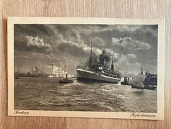 Hamburg - Hafenstimmung A. C., Hbg. R. Schulze • alte Ansichtskarte