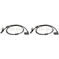 2X SNR ABS-SENSOR RADDREHZAHL HINTEN VORNE LI+RE passend für MERCEDES C-KLASSE 