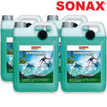 4x SONAX Scheibenreiniger Ocean Fresh gebrauchsfertig Scheiben Wischwasser 5L