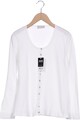 Peter Hahn Strickjacke Damen Cardigan Jacke Gr. EU 42 Baumwolle Weiß #bjuo4fb