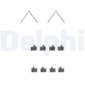 DELPHI Zubehörsatz, Scheibenbremsbelag LX0229 für MAZDA NISSAN
