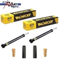 2x MONROE STOSSDÄMPFER + STAUBSCHUTZSATZ HINTEN FÜR AUDI / SEAT / SKODA / VW