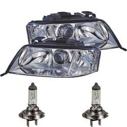 Xenon Scheinwerfer Set für Audi A6 4B, C5 Bj. 01.97-01.05 H7 inkl. PHILIPS