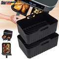 2Stk Airfryer Zubehör Silikonform Für Heißluftfritteuse Silikoneinsatz Air Fryer