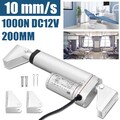 Linear Actuator Motor Linearmotor Verstellantrieb 1000N 12V DC 200mm 10mm/s IP54