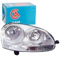 ALKAR H7/H7 SCHEINWERFER +LWR-MOTOR CHROM RECHTS passend für VW GOLF JETTA | 274