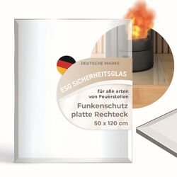 Kaminofen Glasplatte Funkenschutz Kaminplatte Glas Ofen Platte Bodenplatte Kamin⭐️⭐️⭐️⭐️ 🥇 Top Verkäufer 📦 Schneller Gratis Versand🔥