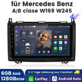 9" Für Mercedes Benz W447 W639 W169 W245 Vito 3 Viano Android13 Autoradio GPS FM