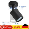 LED Deckenspot Lampe Deckenstrahler Deckenlampe Aufbauspot schwenkbar