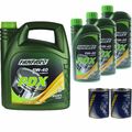 8 L FANFARO Motoröl PDX 5W-40 API SN/SM/CF  Engine Oil ÖL 2x MANNOL Motor Flush 
