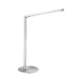 LED Tischlampe Schreibtischlampe Tastdimmer höhenverstellbar schwenkbar silber