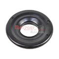 Federteller METZGER 6490320 für AUDI SKODA VW, Vorderachse, unten