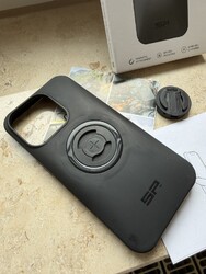 SP CONNECT Phone Case SPC+ für Apple iPhone 15 Pro - Schwarz