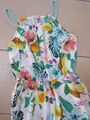 H&M zauberhafter Jumpsuit Gr.158 TOP  Blumen Viskose Culotte