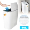 Mülleimer Intelligenter Sensor Mülleimer Automatik Abfalleimer 10L mit Deckel