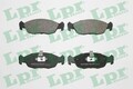 Bremsbelagsatz Scheibenbremse LPR 05P644 für 106 7C N5 CITROËN PEUGEOT SAXO 306