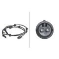 1x ORIGINAL® Hella Sensor, Raddrehzahl Vorne, Links passend für Fiat DOBLO