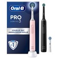Oral-B Pro Series 3 3900 Schwarz/Pink Elektrische Zahnbürste Zahnreinigung 