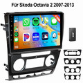 DAB+ Android 14 Autoradio Für Skoda Octavia 2 2008-2013 GPS RDS BT 1+32G Carplay