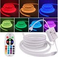 230V Neon COB LED Streifen Stripe Leiste Schlauch Beleuchtung Außen Lichtband