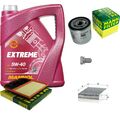 MANN Inspektionspaket 5 L MANNOL Extreme 5W-40 für VW UP 1.0 Skoda Citigo Mii