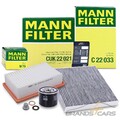 MANN-FILTER FILTERSATZ A FÜR RENAULT TWINGO 3 SCe SMART FORFOUR FORTWO AB 14