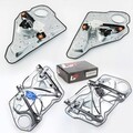4x elektr. Fensterheber Metallplatte vorne hinten links rechts für SEAT TOLEDO 2
