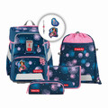 SBS Step by Step Schulranzen Set SPACE "Mermaid Delia" 5 tlg