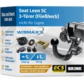 ANHÄNGERKUPPLUNG für Seat Leon SC 5F5 13-14 abnehmbar BRINK +7pol E-Satz ECS