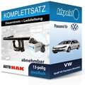 Für VW Golf VI Variant (Kombi) 09- AUTO HAK Anhängerkupplung abnehmbar + 13polig