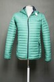 Mc Kinley Damen Jacke Steppjacke Gr. S grün mit Kapuze dünne Winterjacke (19645)