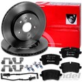brembo BREMSSCHEIBEN 356mm + BELÄGE HINTEN passend für AUDI A6 A7 4G C7