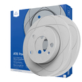 ATE BREMSSCHEIBEN POWERDISC BREMS OPEL ASTRA H ZAFIRA B Hinten Ø264mm