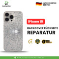 iPhone 15 Backcover Glas Rückseite Reparatur LASER Technologie EXPRESS ✅
